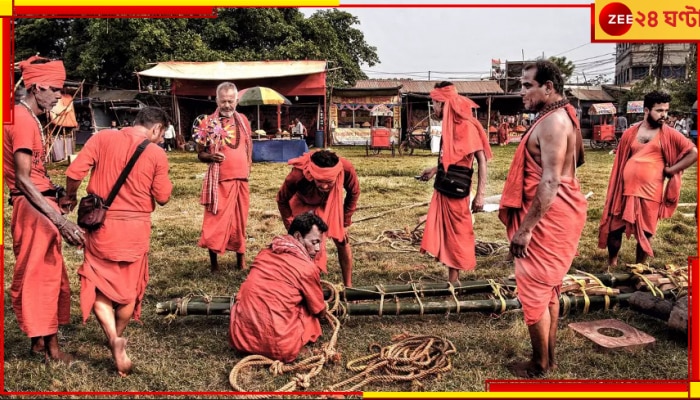 Jalpaiguri: পিঠে বঁড়শি গেঁথে বনবন করে ঘুরছিলেন,  দড়ি ছিঁড়ে নীচে পড়ে গুরুতর আহত চড়ক সন্ন্যাসী...