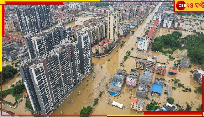 China: ভয়ংকর ঝড়-বৃষ্টি, ১০০ বছরে একবারই ঘটে এমন দুর্যোগ! হাজার-হাজার মানুষ ইতিমধ্যেই...