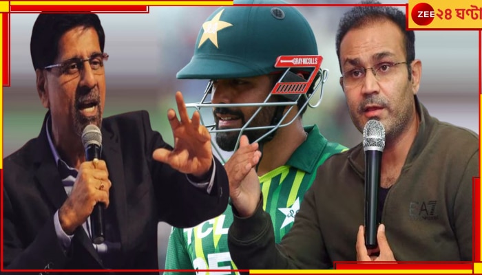 Babar Azam | Kris Srikkanth | Virender Sehwag: &#039;সারাক্ষণ টুক টুক করলে চলে না&#039;! শ্রীকান্ত-শেহওয়াগের জোড়া ফলায় ফালাফালা বাবর