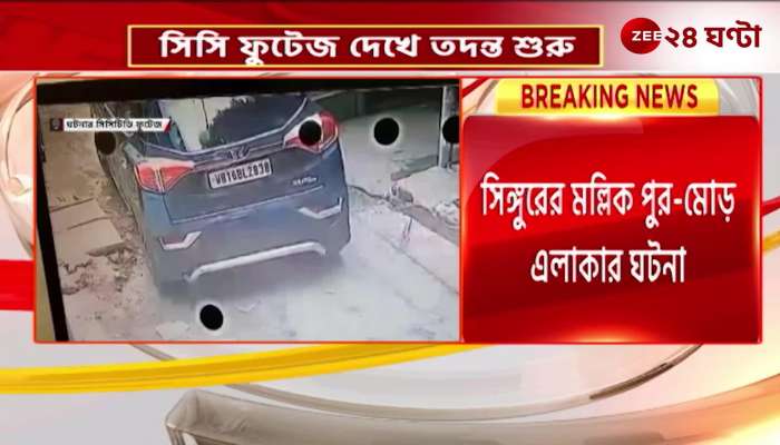 3 puppies were crushed by a car in Singur investigation started after seeing the CCTV footage