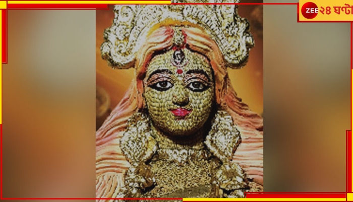 Durga Puja| Bangladesh: নাটোরে তাক লাগালেন ২ শিল্পী, ধান দিয়ে তৈরি গড়ে ফেললেন ১১ ফুটের দুর্গা প্রতিমা