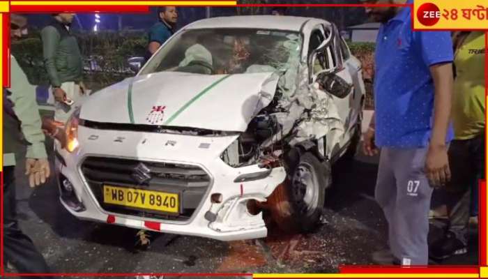 Road Accident: বেপরোয়া ক্যাবের ধাক্কা ম্যাটাডোরে! তরুণী ছিটকে গিয়ে...