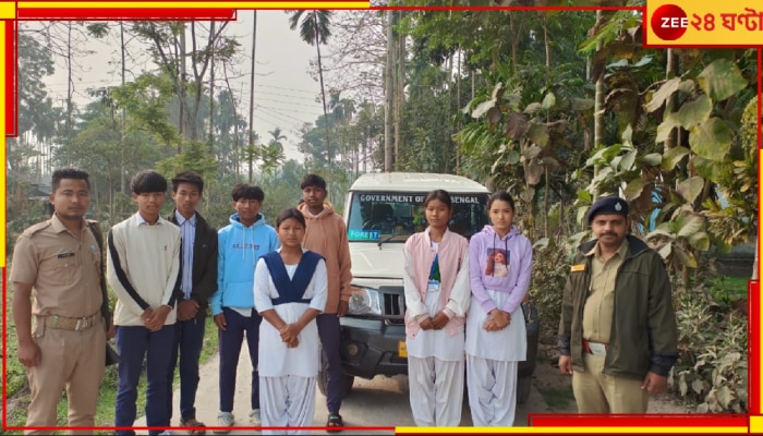 Madhyamik Exam 2025: বুনো হাতি ভেস্তে দেবে মাধ্যমিক? বনের ভিতর দিয়ে ছাত্রদের পরীক্ষাকেন্দ্রে পৌঁছে দিচ্ছে বন দফতর...