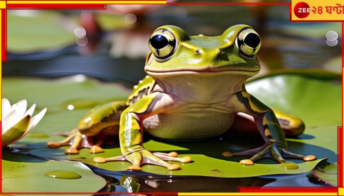 Frog Fun Facts: পাতার উপরে বিশ্রামের সময় আজব কায়দায় নিজেদের অদৃশ্য করে ফেলে ব্যাঙ, কীভাবে জানেন?