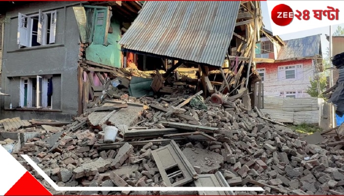 Terrorist&#039;s House Demolished: কাশ্মীর জুড়ে চিরুনি তল্লাশি, জঙ্গিদের বাড়ি ভেঙে গুঁড়িয়ে দিল সেনা...