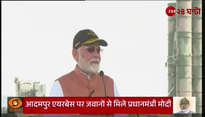 The pride of the country is the Army Narendra Modi live from the base camp