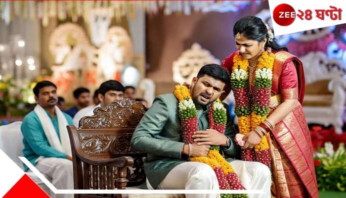 Groom dies during marriage in Heart Attack: চলছিল মালাবদল-শুভদৃষ্টি, প্রেমিকার গলায় মঙ্গলসূত্র বেঁধেই... সবশেষ...