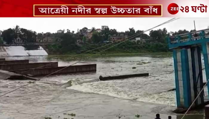 Trouble After Low Height Dam on Atrai River Collapses Due to Water Pressure 