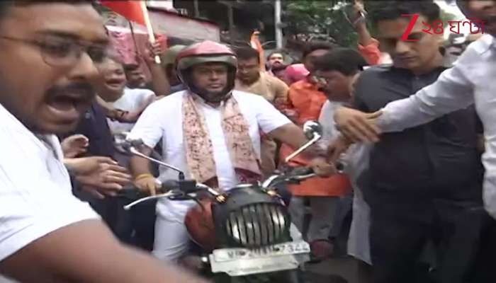 Police Obstructs Sukanta in Bhabanipur