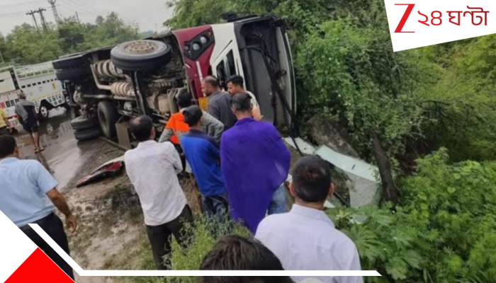 Bus Accident: রাস্তায় পড়েছিল তেল জাতীয় কিছু! বাইক বাঁচাতে ব্রেক কষেও ভয়ংকর দুর্ঘটনায় সরকারি বাস