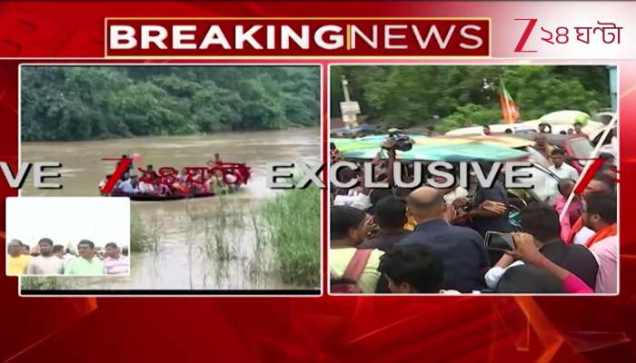 Suvendu in flood hit Ghatal