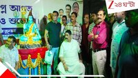 শ্রাবণের শেষে শিবের শরণে! পথশ্রান্ত ভক্তদের পায়ে ব্যথানাশক স্প্রে করলেন অনুব্রত(VDO)