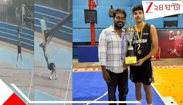National level basketball player dies in court: বুকের উপর পড়ল লোহার খুঁটি! প্র্যাকটিসেই মর্মান্তিক মৃত্যু জাতীয় স্তরের কিশোর বাস্কেটবল খেলোয়াড়ের… শেষ মুহূর্তের ভিডিয়ো ভাইরাল…
