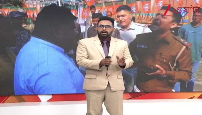 Police Obstruction Before Suvendus Rally in Changrabandha