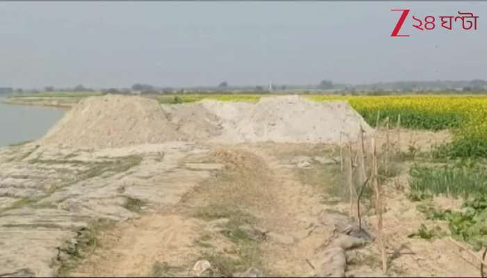 Looting of Soil from the Ganga Char River IslandSandbar in Haripur Nadia