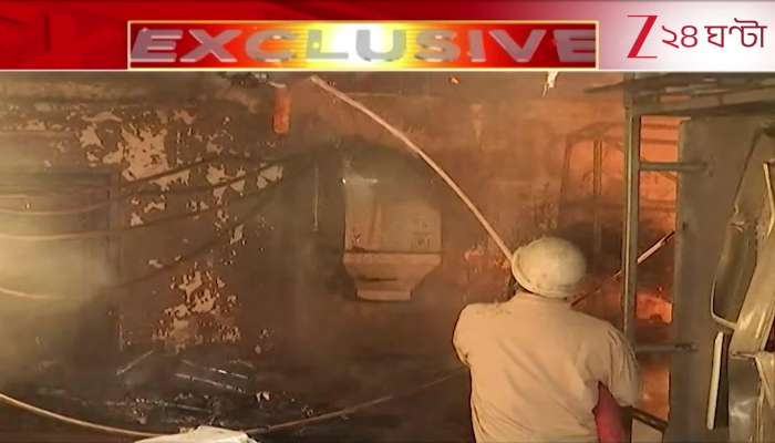 Fire Breaks Out Again in Kolkata Firefighters Struggle to Control Blaze in Topsia