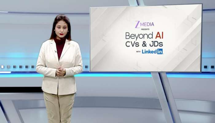 Special series, Beyond AI, CVs & JDs with LinkedIn  Zee 24 Ghanta  Zee News