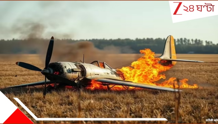 Plane Crashes in Prayagraj: বিকট ভাবে দুলতে-দুলতে ভেঙে পড়ল প্লেন! মাঘ মেলার কাছে ভয়াবহ দুর্ঘটনা, জলায় ডুবল...
