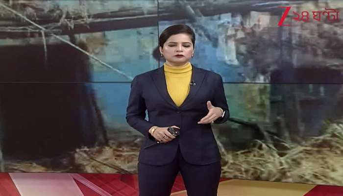 Allegation of arson at a BJP leaders house in Bankura 