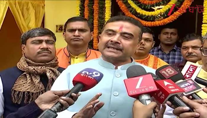 Suvendu Adhikari Visits Swapan Dasguptas Residence