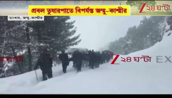 Jammu and Kashmir Hit by Heavy Snowfall, Indian Army Remains Steadfast on Duty 