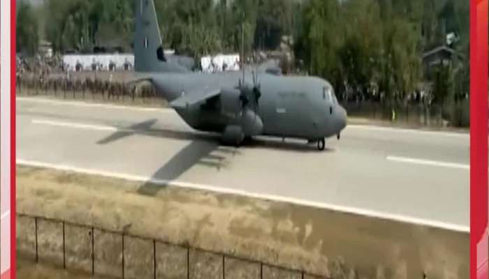 Prime Minister’s Aircraft Lands on Emergency Strip 