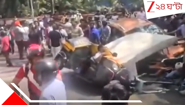 Metro Pillar Collapsed: ব্যস্ত রাস্তায় ভেঙে পড়ল মুম্বই মেট্রোর পিলার, অটোর মধ্যেই পিষে গেলেন ১ জন, আহত অনেকে…