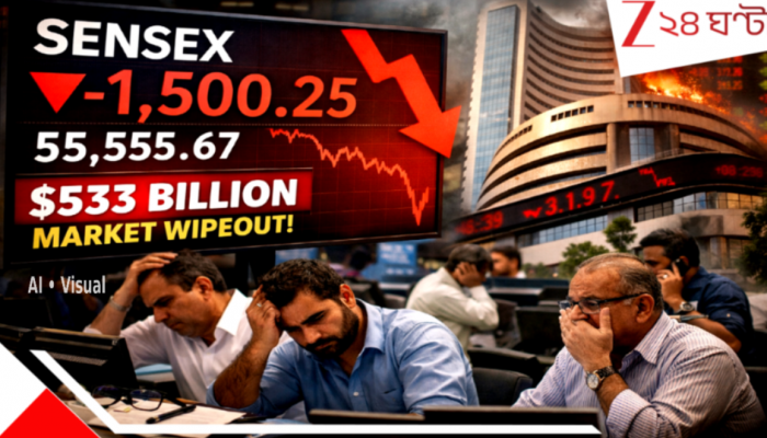Stock Market Biggest Crash ever: যুদ্ধের বিষে নীল ভারত: কয়েক মুহূর্তেই বাজার থেকে গায়েব ৪৪ লক্ষ কোটি টাকা, বাংলার বাজেটের ১২ গুণ