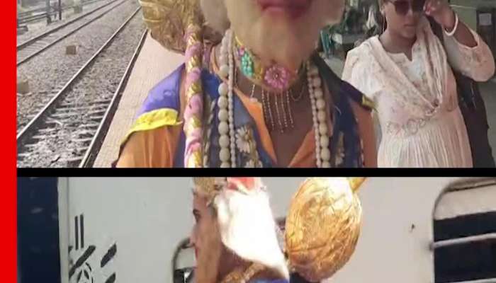  ‘Shri Ram’ and ‘Hanuman’ going to the Brigade