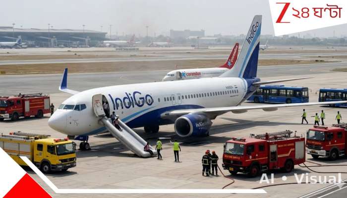IndiGo Emergency landing: মাঝ আকাশে বিকল ইঞ্জিন, ১৬১ যাত্রী নিয়ে ইন্ডিগো বিমানে বড়সড় বিপর্যয়