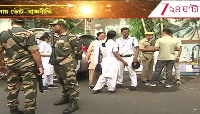 Suvendu Adhikari’s morning rally in Chetla, in Firhad Hakim’s neighbourhood 