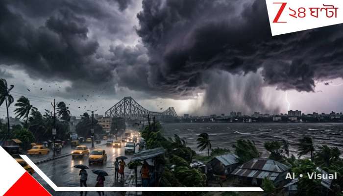 Bengal Weather Update: ঘূর্ণাবর্ত-অক্ষরেখার জোড়া ফলায় প্রলয়ের ইঙ্গিত: ধেয়ে আসছে ৬০ কিমি বেগে ঝড় ও শিলাবৃষ্টি, জারি রেড অ্যালার্ট