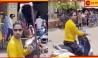 Viral Video: OMG! গরম থেকে বাঁচতে স্কুটিতেই শাওয়ার...